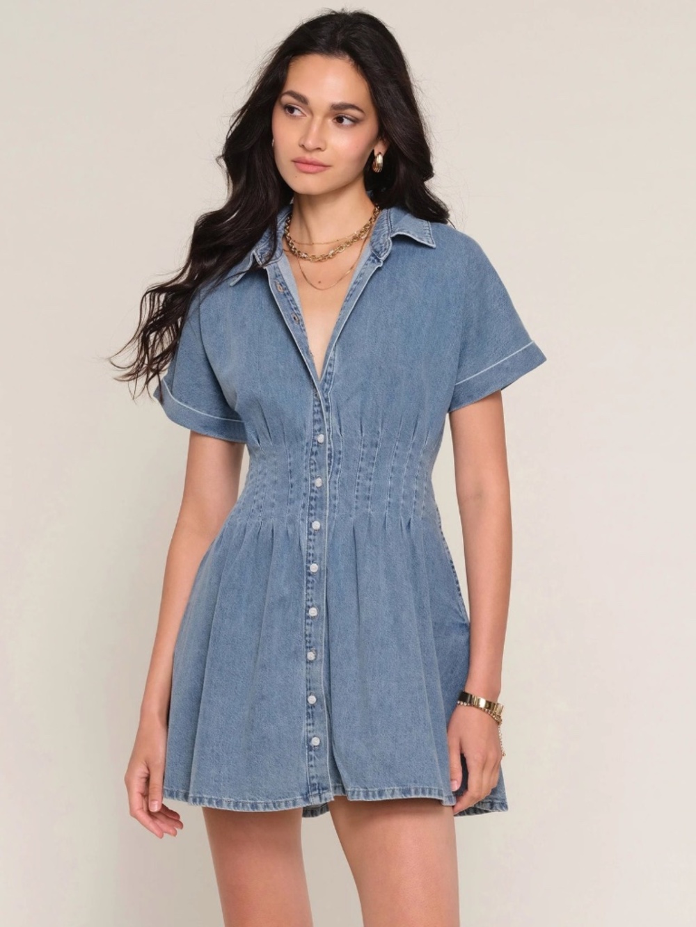 Kelton Dress ~ Lake